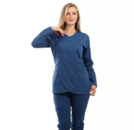 Petroleum Tulip Scrub (Full Sleeves) + 1 Free