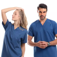 Petroleum Unisex Elite Scrub + 1 Free