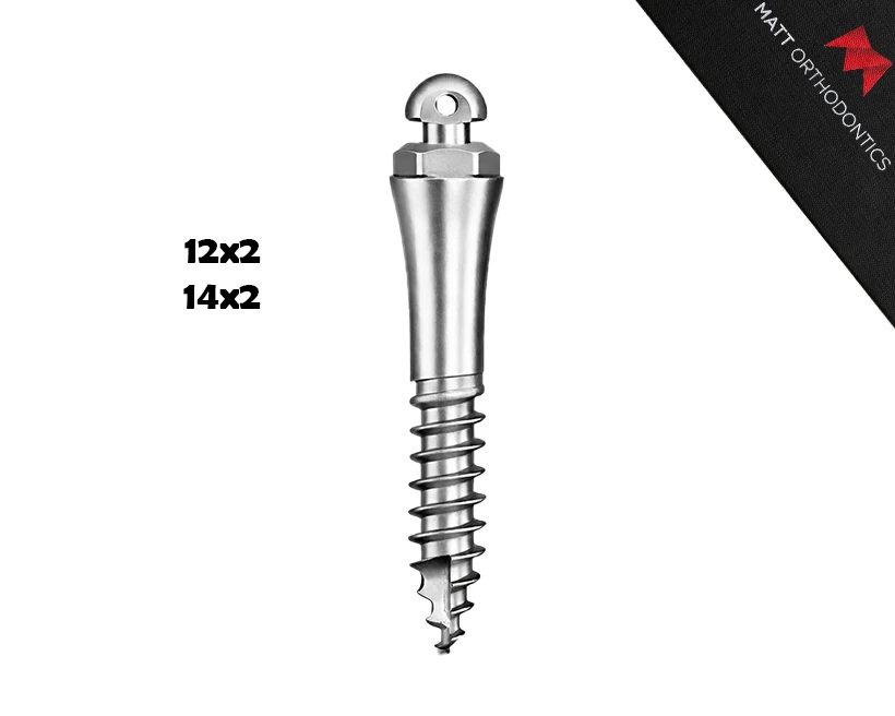Implant Titanium Mini Screw IZC Long Neck