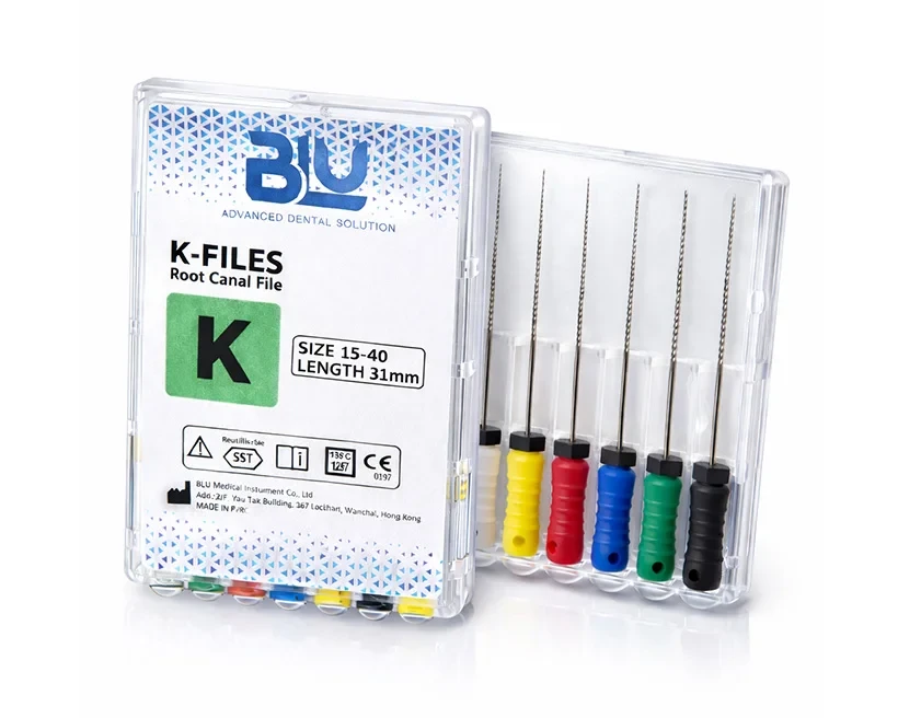 Blu K-Files (25mm)