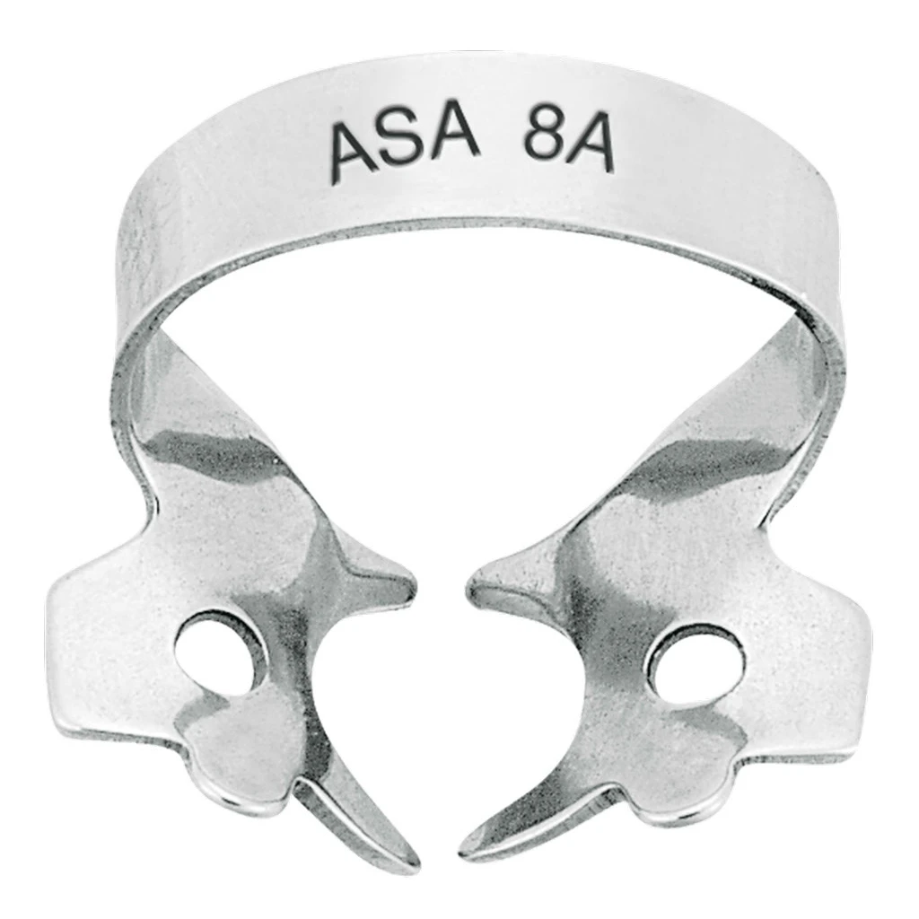 Rubber Dam Clamp 8A - Winged Molar