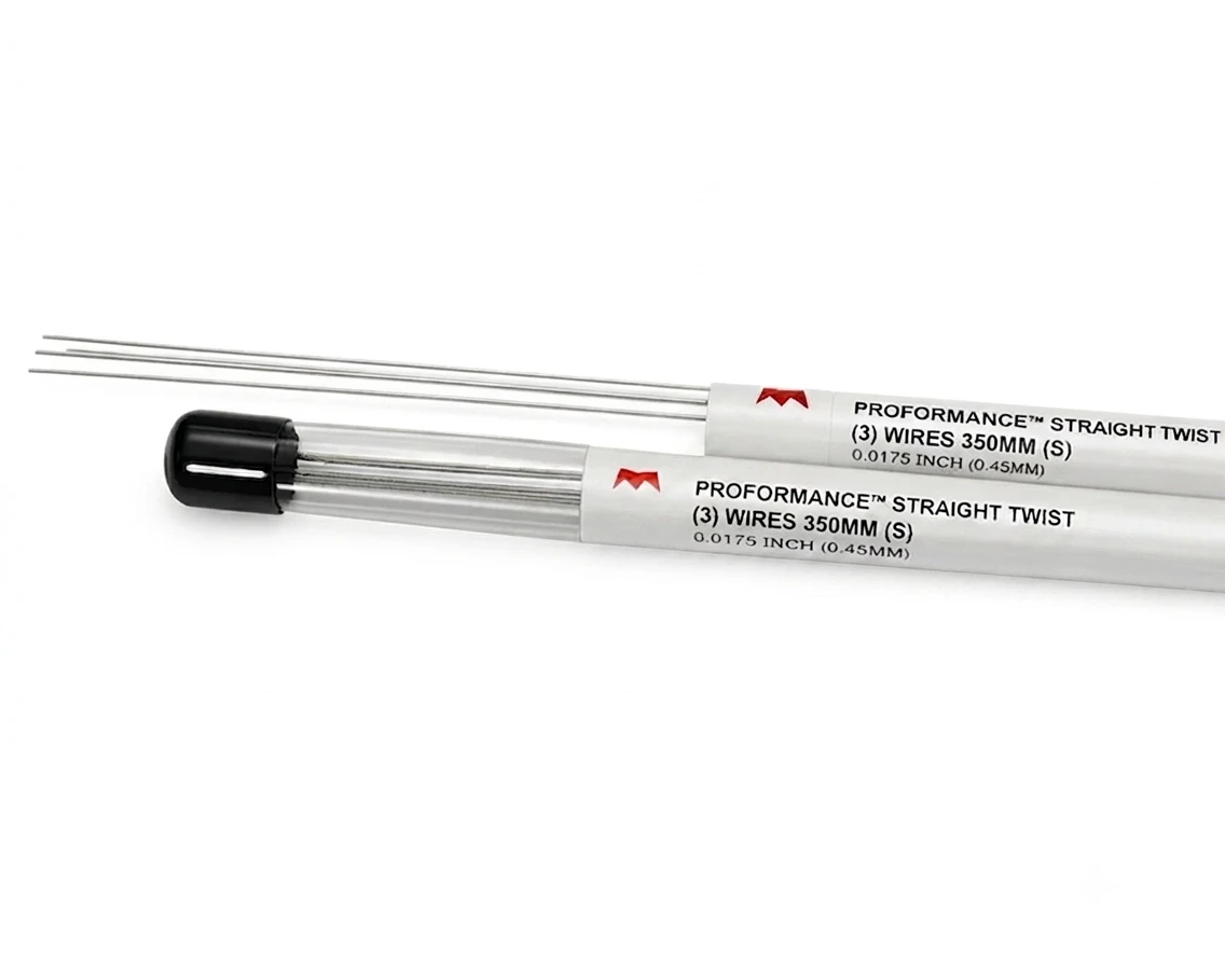 Performance Tri-Flex Straight Round Twisted Retainer Wires