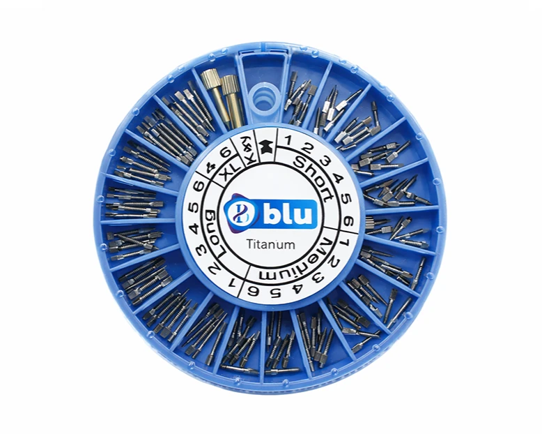 Titanium Screw Posts Master Kit (120 Pcs/ Kit)