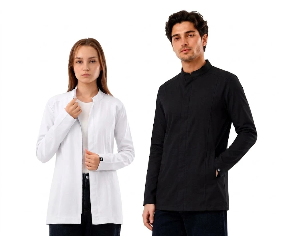 Blazer Lab Coat (Zip-Up)