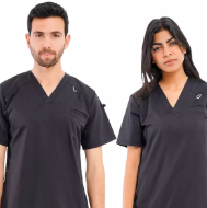 Black Uinsex Elite Scrub + 1 Free