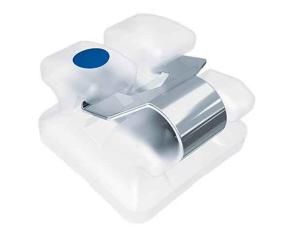 Dinamique C (self-ligating ceramic bracket)