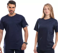 Dark Blue Sporty Scrub