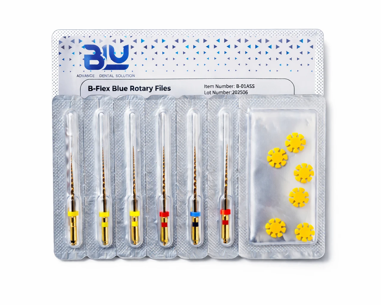 B Flex Gold Assorted (L 25mm, Ends 25/06)