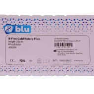 B flex Gold Blister Rotary Files Refill (6 Pcs - 25 mm)