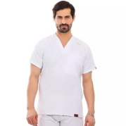 White Unisex Elite Scrub + 1 Free