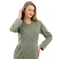 Olive Green Tulip Scrub (Full Sleeves) + 1 Free