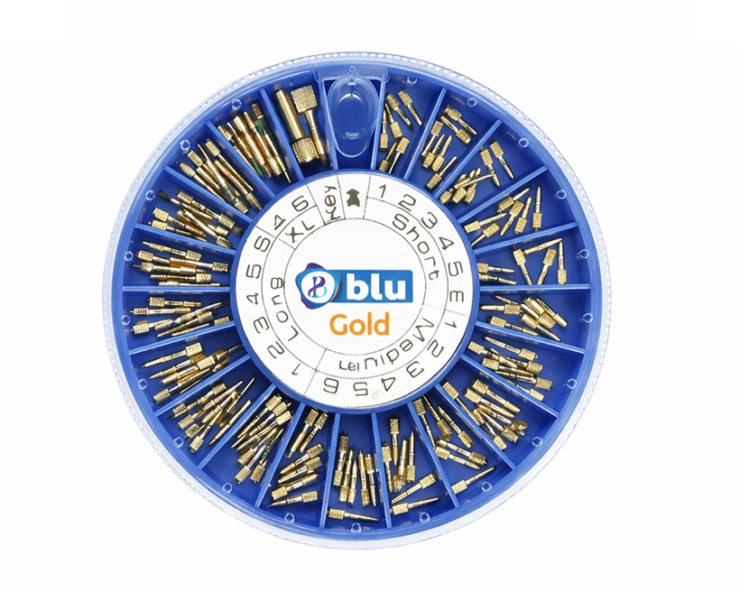 Golden Palated Screw Posts Master Kit (240PCS/Kit)