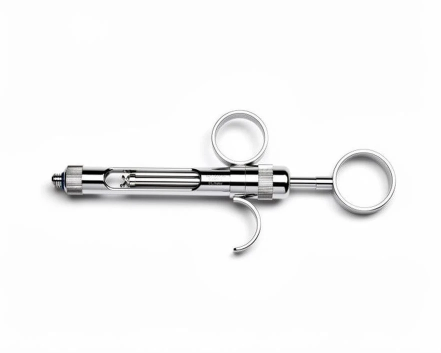 Anesthesia Syringe Self Aspiration - Metric Thread